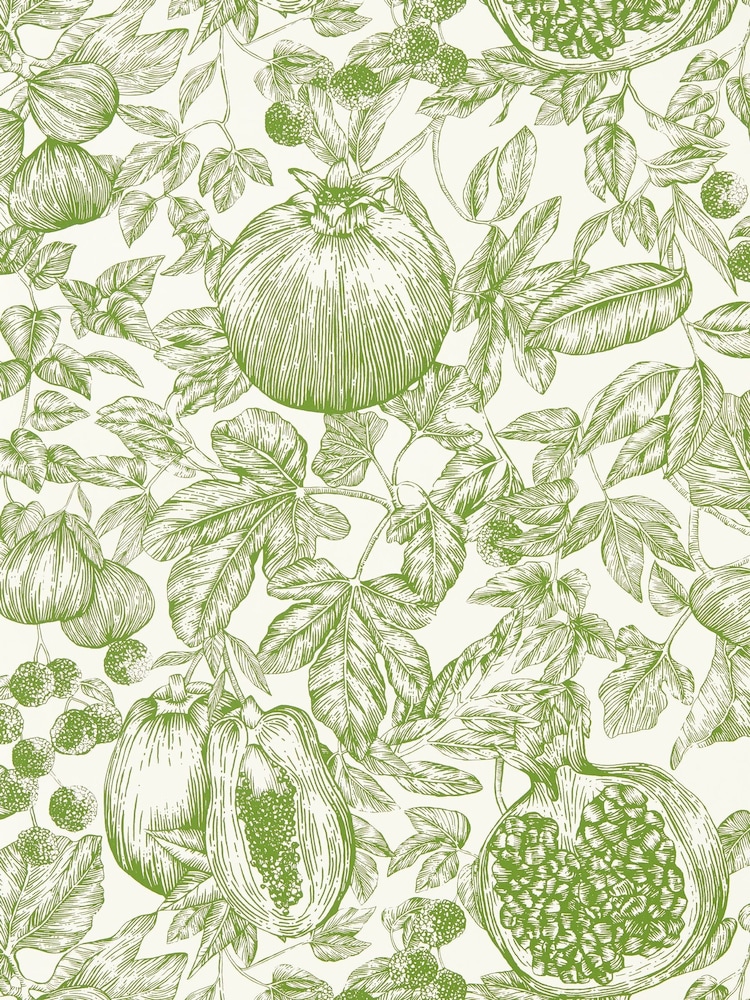 Harlequin Forest First Light Melograno Wallpaper Sample - Image 1 of 1