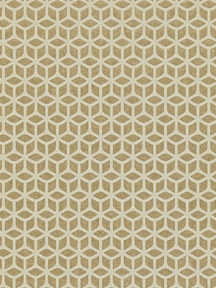 Harlequin Rose Gold Trellis Wallpaper Sample - Image 1 of 1 Harlequin Rose Gold Trellis Wallpaper Sample - Image 1 of 1