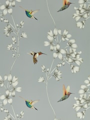 Harlequin French Grey Stone Amazilia Wallpaper Sample - Image 1 of 1