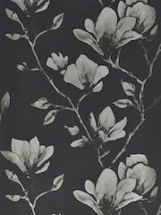 Harlequin OnyxSilver Natural Sumi Wallpaper Sample - Image 1 of 1