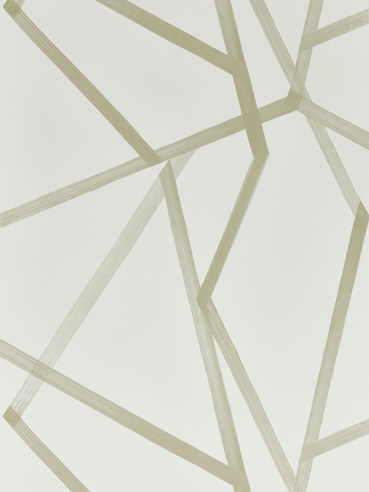 Harlequin Oyster Gilver Natural Sumi Wallpaper Sample - Image 1 of 1