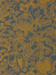 Harlequin Gold Wild Water Melograno Wallpaper Sample - Image 1 of 1