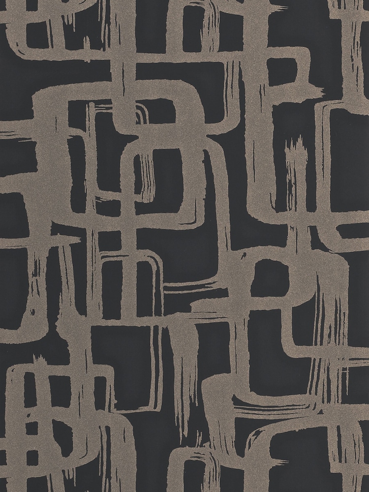 Harlequin Gold Onyx Harlequin Gold Asuka Wallpaper Sample - Image 1 of 1