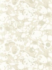 Harlequin Awakening Oyster Champagne Marble Wallpaper Sample - Image 1 of 1