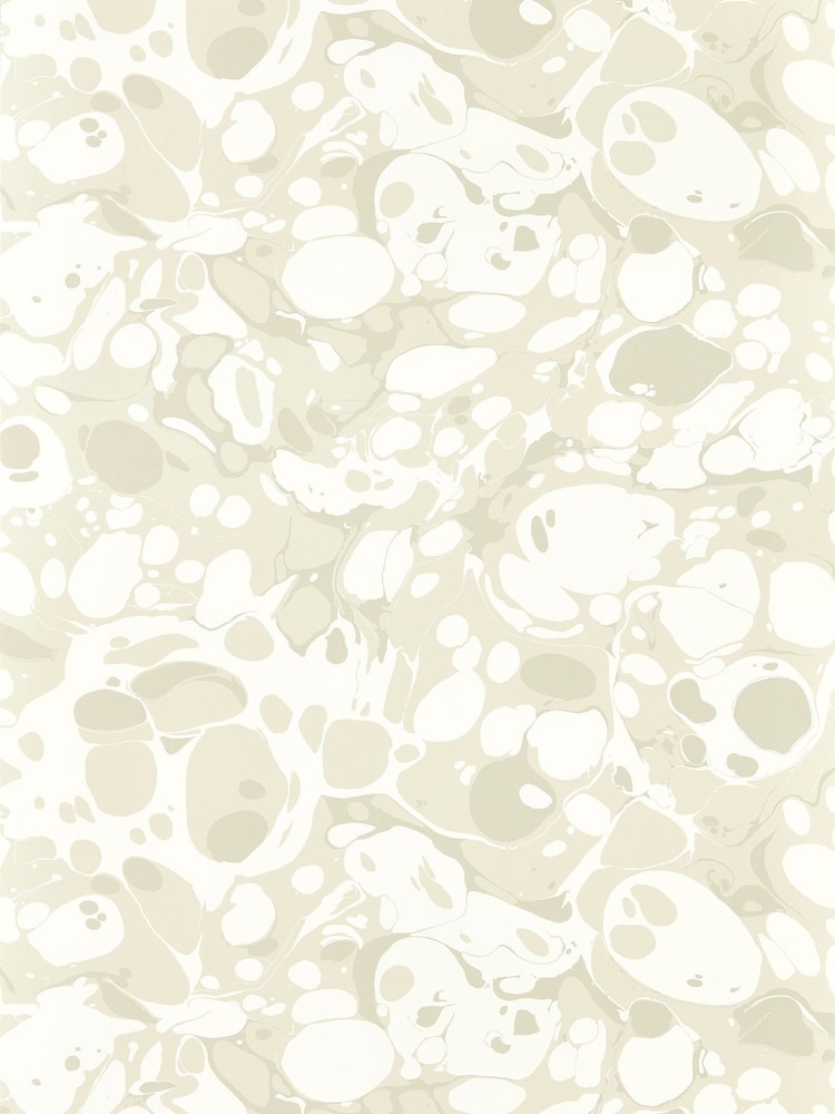 Harlequin Awakening Oyster Champagne Marble Wallpaper Sample - Image 1 of 1