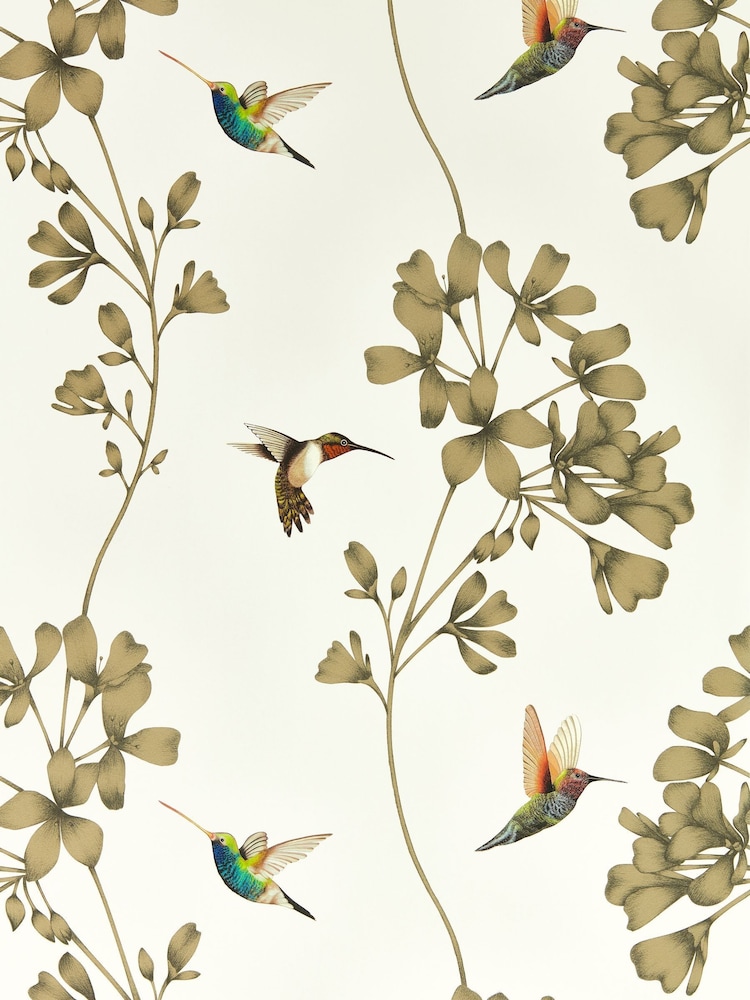 Harlequin Stone Gold Amazilia Wallpaper Sample - Image 1 of 1