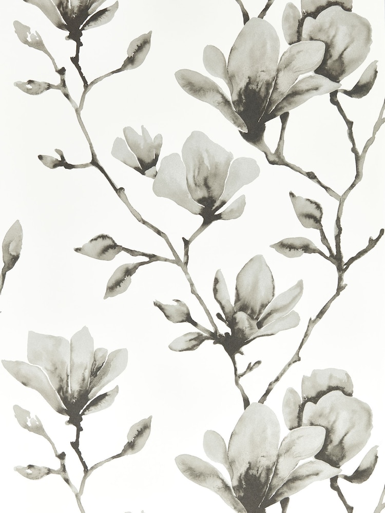 Harlequin Ivory Gilver Lotus Wallpaper Sample - Image 1 of 1