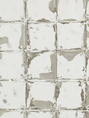 Harlequin Platinum Harlequin Grey Akoa Wallpaper Sample - Image 1 of 1