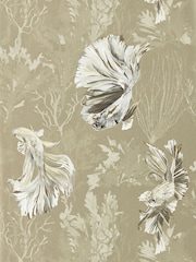 Harlequin Gilver Tranquility Halfmoon Wallpaper Sample - Image 1 of 1