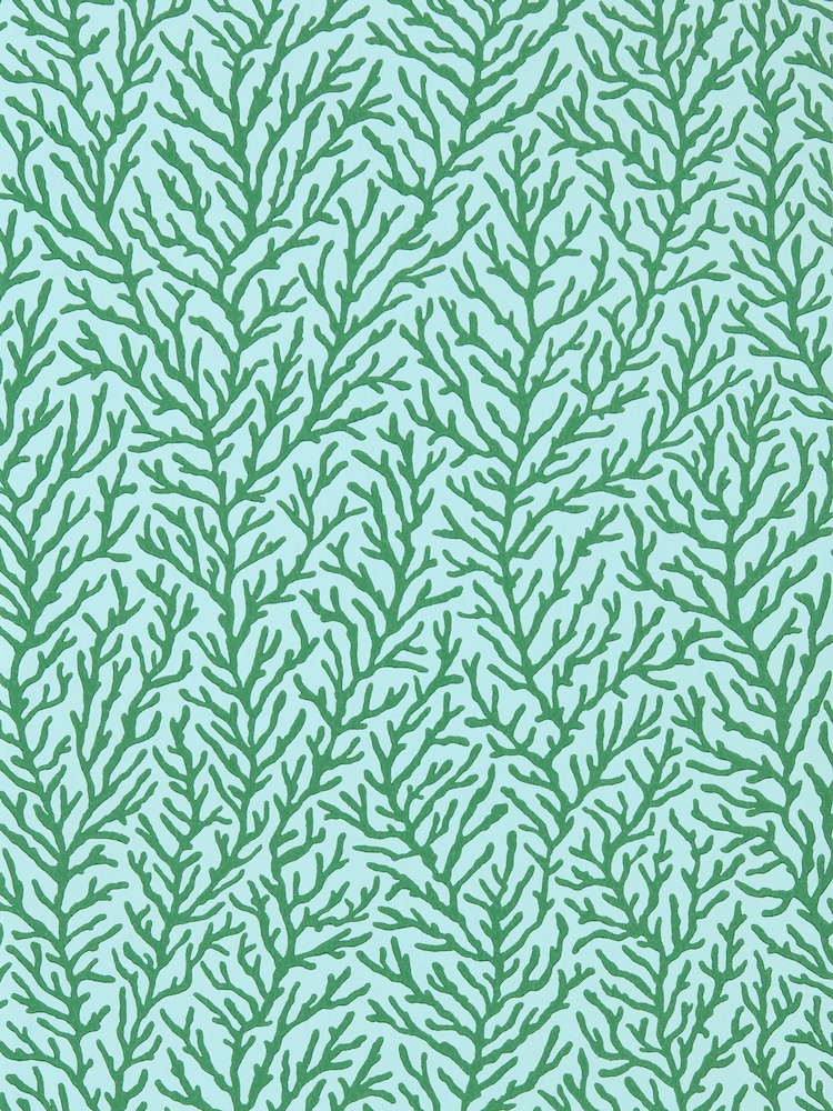 Harlequin Seaglass Emerald Atoll Wallpaper Sample - Image 1 of 1