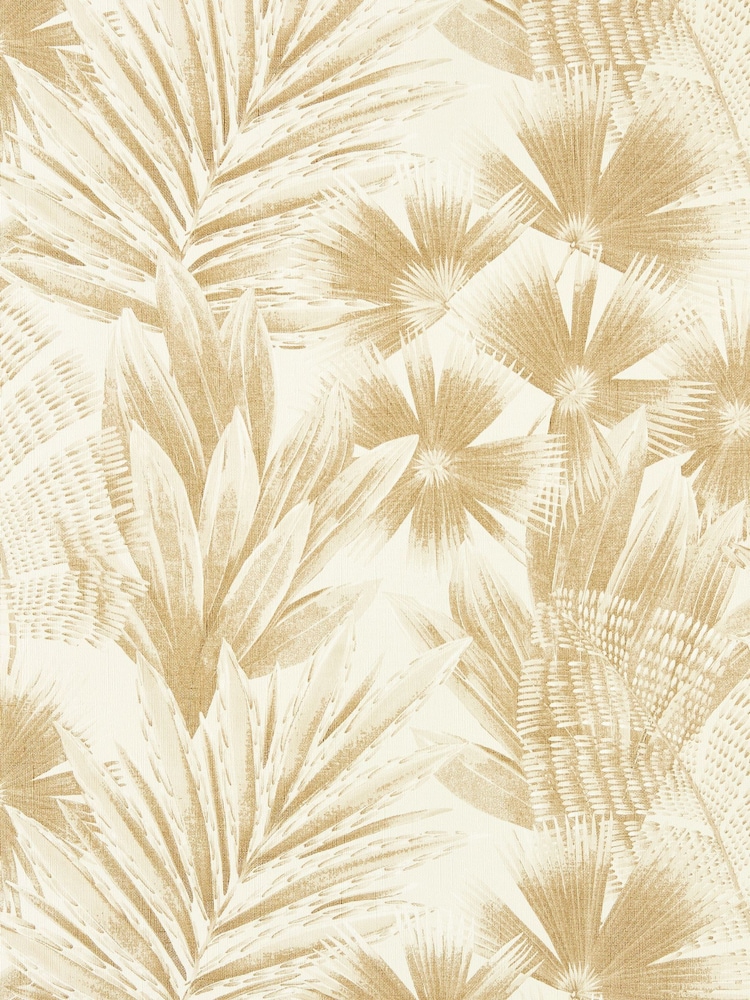Harlequin Parchment Gold Matupi Wallpaper Sample - Image 1 of 1