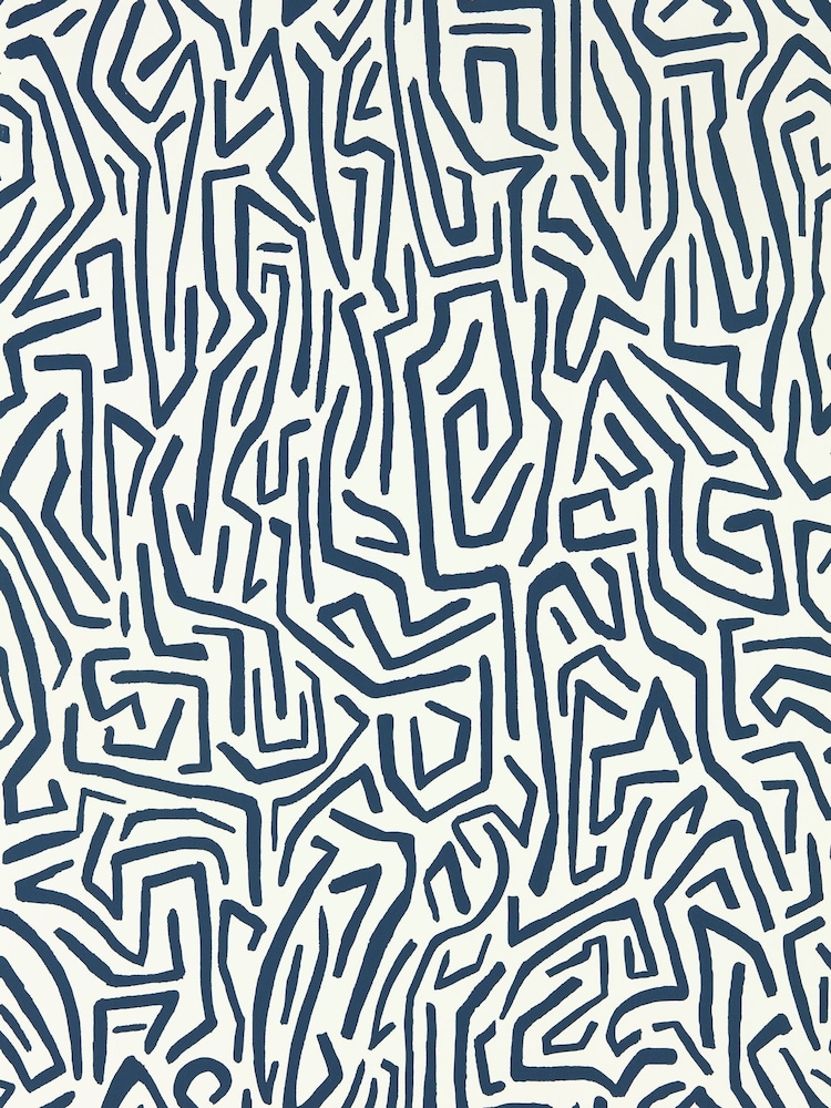 Harlequin Japanese Ink Origami Melodic Wallpaper Sample - Image 1 of 1