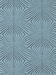 Harlequin Copenhagen Blue Ritual Dawning Wallpaper Sample - Image 1 of 1