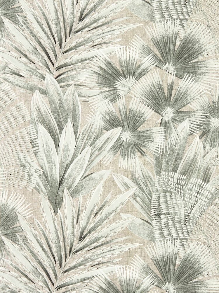 Harlequin Gilver Ebony Matupi Wallpaper Sample - Image 1 of 1