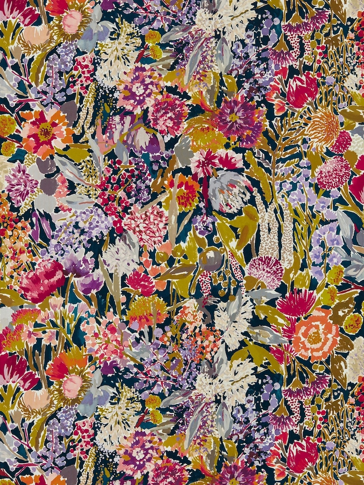 Harlequin Pomegranate Clemantine Peony Blueberry Sanguine Wallpaper Sample - Image 1 of 1