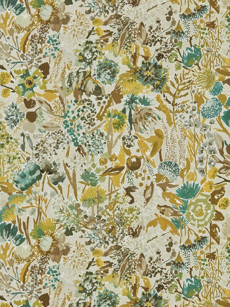 Harlequin Succulent Seaglass Nectar Sail Cloth Sanguine Wallpaper Sample - Image 1 of 1
