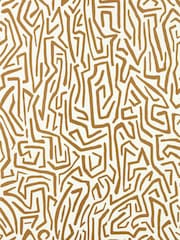 Harlequin Gold Paper Lantern Melodic Wallpaper Sample - Image 1 of 1
