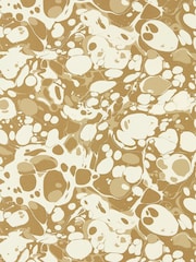 Harlequin Incense Soft Focus Gold Marble Wallpaper Sample - Image 1 of 1