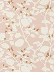 Harlequin Positano Sailcloth Gold Ardisia Wallpaper Sample - Image 1 of 1