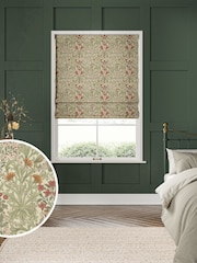 William Morris At Home Fern Green Woodland Weeds Made to Measure Roman Blind - Image 1 of 6