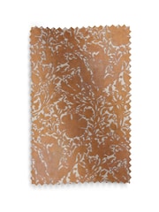 William Morris At Home Terracotta Orange Compton Silhouette Velvet Made to Measure Roman Blind - Image 6 of 6