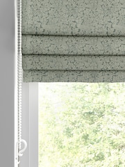 William Morris At Home Eucalyptus Green Bird and Anemone Woven Made to Measure Roman Blind - Image 2 of 6