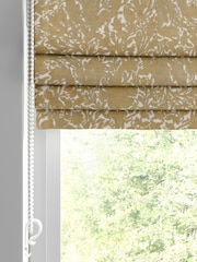 William Morris At Home Natural Compton Silhouette Velvet Made to Measure Roman Blind - Image 2 of 6