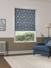 William Morris At Home River Blue Iris Made to Measure Roman Blind - Image 5 of 6