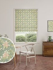 William Morris At Home Apple Green Bower Made to Measure Roman Blind - Image 1 of 6