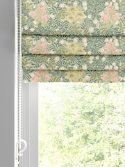 William Morris At Home Apple Green Bower Made to Measure Roman Blind - Image 2 of 6