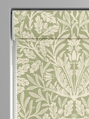 William Morris At Home Lichen Green Acorn Made to Measure Roman Blind - Image 3 of 6