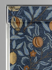 William Morris At Home Midnight Blue Fruit Velvet Made to Measure Roman Blind - Image 4 of 6