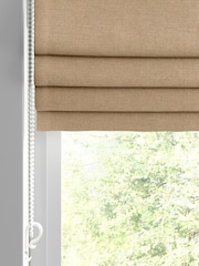 William Morris At Home Clay Natural Reed Made to Measure Roman Blind - Image 2 of 6