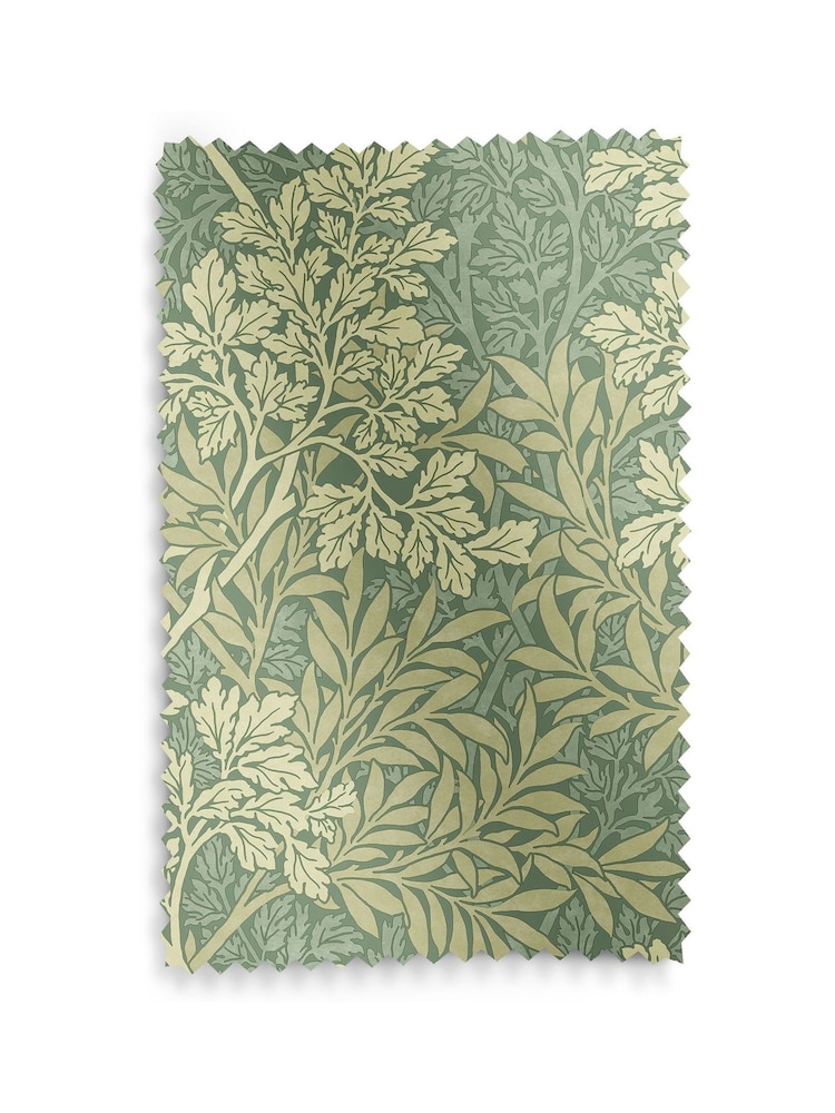 William Morris At Home Apple Green Foliage Made to Measure Roman Blind - Image 6 of 6