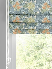 William Morris At Home Blue Bower Made to Measure Roman Blind - Image 2 of 6