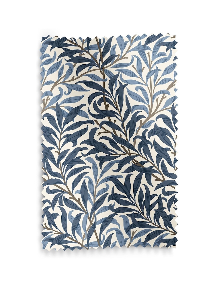 William Morris At Home Midnight Blue Willow Bough Made to Measure Roman Blind - Image 6 of 6