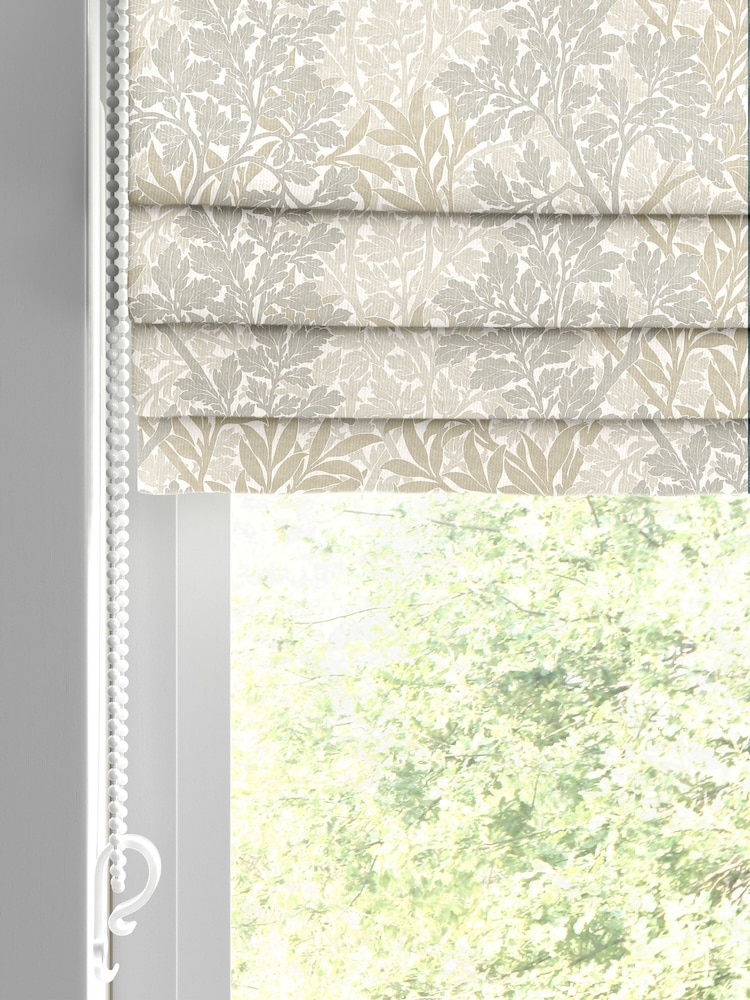 William Morris At Home Barley Natural Foliage Made to Measure Roman Blind - Image 2 of 6