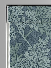 William Morris At Home Indigo Blue Foliage Made to Measure Roman Blind - Image 4 of 6