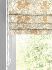William Morris At Home Honey Orange Iris Made to Measure Roman Blind - Image 2 of 6