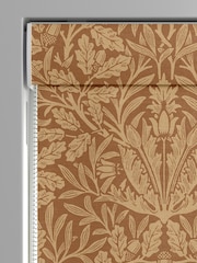 William Morris At Home Russet Brown Acorn Made to Measure Roman Blind - Image 3 of 6