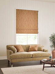 William Morris At Home Russet Brown Acorn Made to Measure Roman Blind - Image 5 of 6