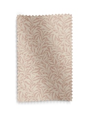 William Morris At Home Pink Blossom Willow Bough Woven Made to Measure Roman Blind - Image 6 of 6