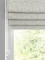 William Morris At Home Sky Blue Willow Bough Woven Made to Measure Roman Blind - Image 4 of 6