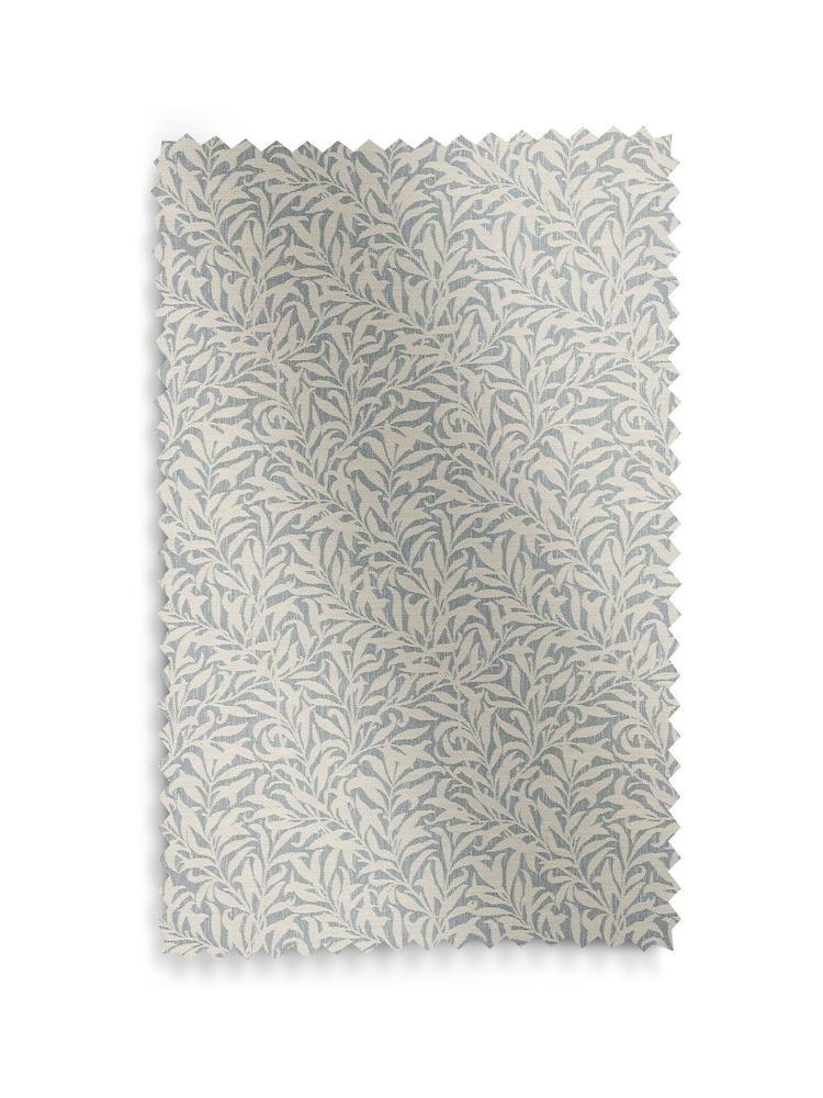 William Morris At Home Sky Blue Willow Bough Woven Made to Measure Roman Blind - Image 6 of 6