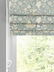 William Morris At Home Blue Double Bough Made to Measure Roman Blind - Image 4 of 6