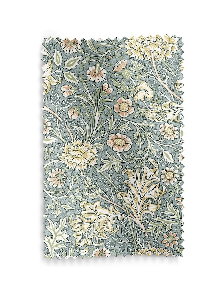 William Morris At Home Blue Double Bough Made to Measure Roman Blind - Image 6 of 6