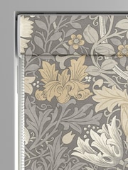 William Morris At Home Grey Cobble Compton Velvet Made to Measure Roman Blind - Image 5 of 6