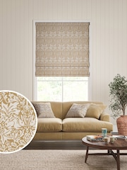 William Morris At Home Honey Orange Brother Rabbit Woven Made to Measure Roman Blind - Image 1 of 6