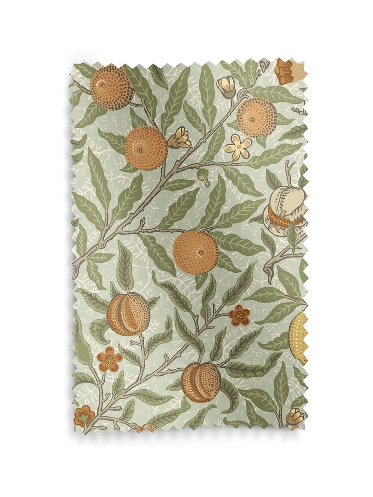 William Morris At Home Lichen Green Fruit Made to Measure Roman Blind - Image 6 of 6