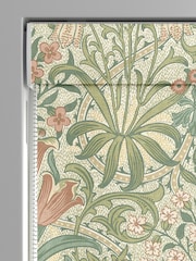 William Morris At Home Apple Green 100% Cotton Woodland Weeds Made to Measure Roman Blind - Image 4 of 6